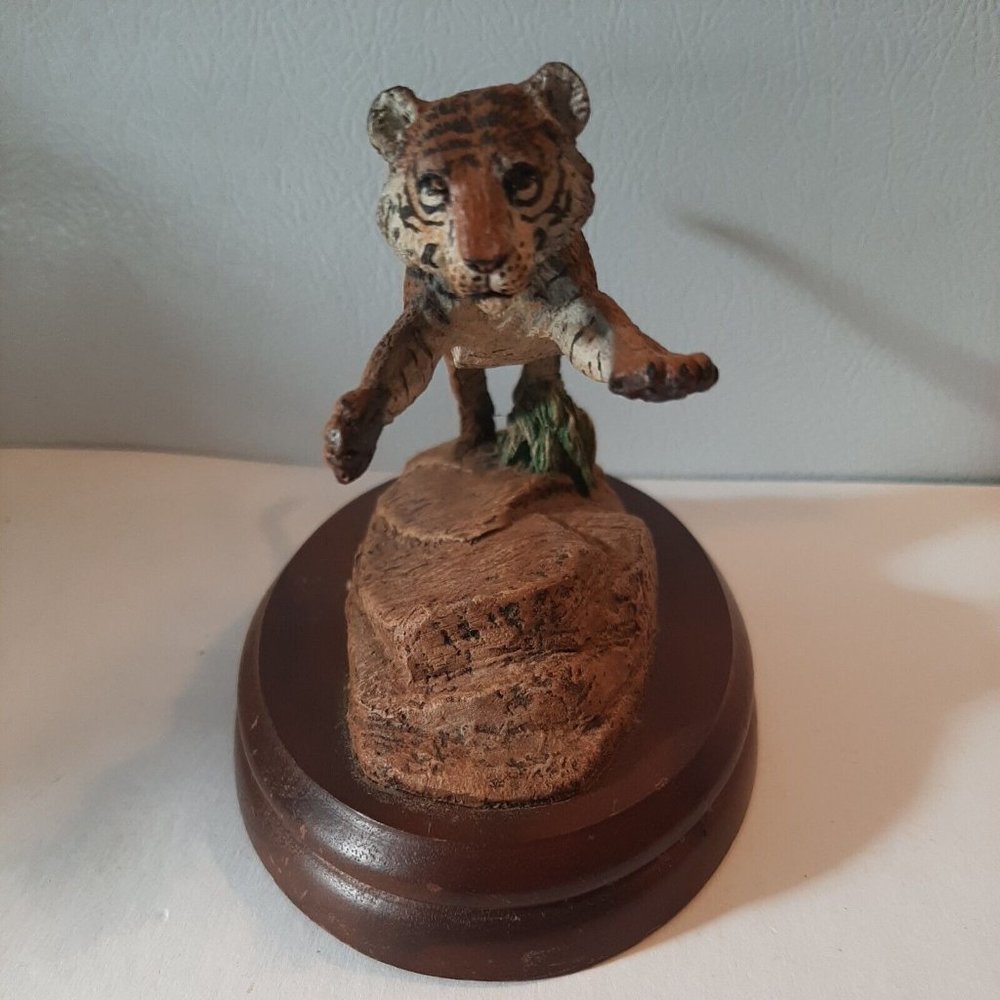 The Smithsonian Bengal Tiger by Neal Deaton 80s Numbered #103 Limited AS IS READ - Picture 6 of 12